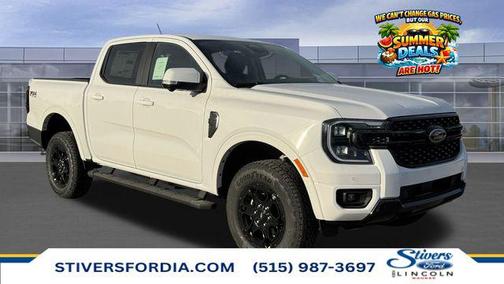 Oxford White 2025 Ford Ranger LARIAT