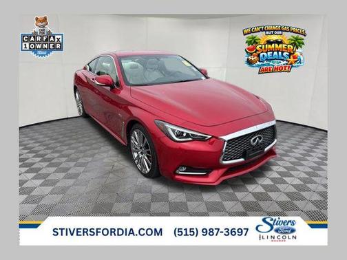 Dynamic Sunstone Red 2017 INFINITI Q60 3.0t Red Sport 400