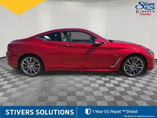 Dynamic Sunstone Red 2017 INFINITI Q60 3.0t Red Sport 400