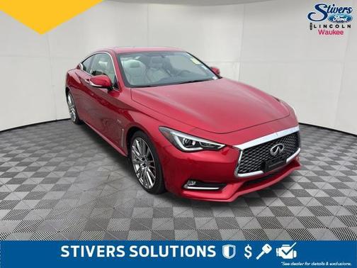 Dynamic Sunstone Red 2017 INFINITI Q60 3.0t Red Sport 400