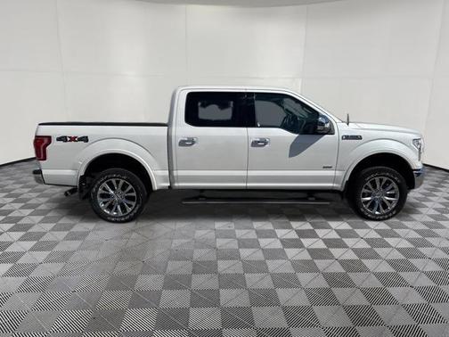 White Platinum Metallic Tri-Coat 2016 Ford F-150 XLT