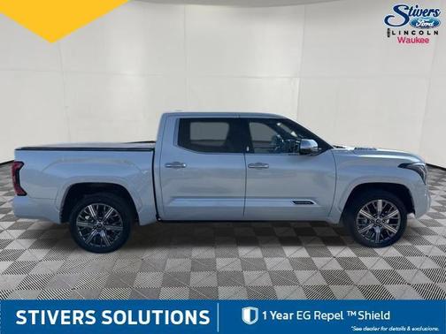 Wind Chill Pearl 2024 Toyota Tundra Hybrid Capstone