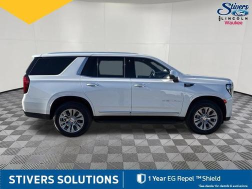 White Frost Tricoat 2024 GMC Yukon Denali
