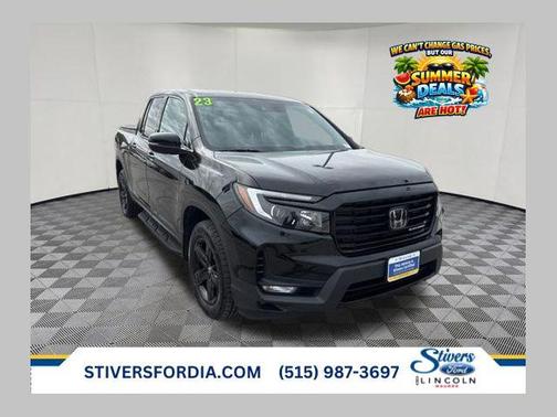 Crystal Black Pearl 2023 Honda Ridgeline Black