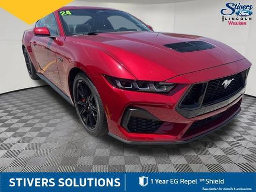 Rapid Red Metallic Tinted Clearcoat 2024 Ford Mustang GT Premium