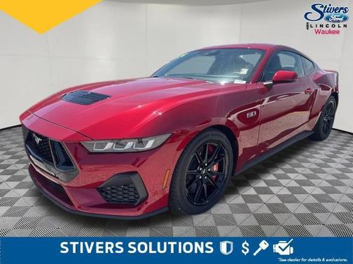 Rapid Red Metallic Tinted Clearcoat 2024 Ford Mustang GT Premium