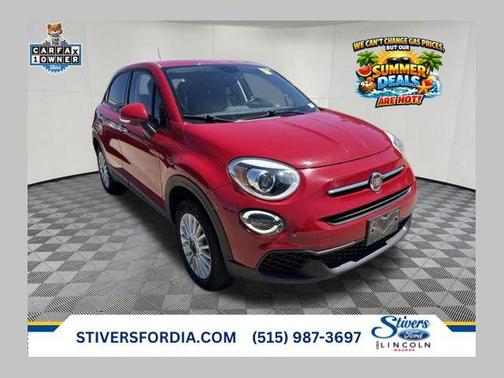 Nero Cinema (Black Clear Coat) 2019 FIAT 500X Pop