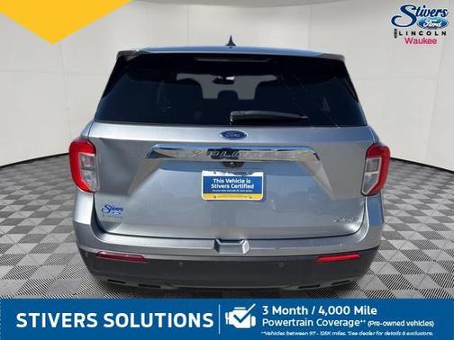 Iconic Silver Metallic 2021 Ford Explorer Base