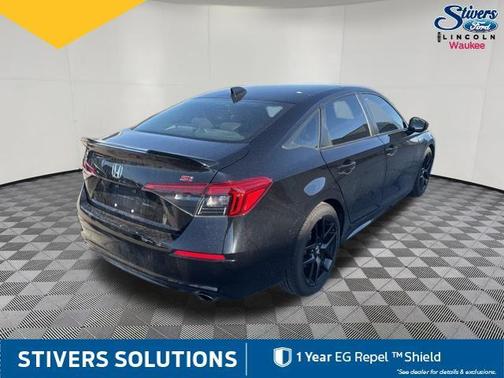 Crystal Black Pearl 2022 Honda Civic Si Base