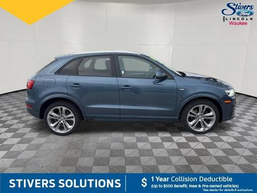 Utopia Blue Metallic 2018 Audi Q3 2.0T Premium