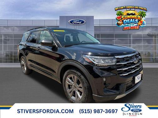 Agate Black Metallic 2026 Ford Explorer Active