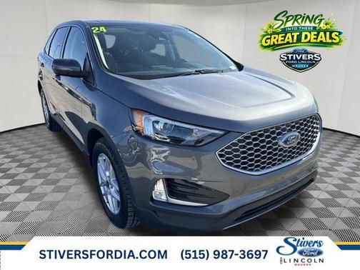 Carbonized Gray Metallic 2024 Ford Edge SEL