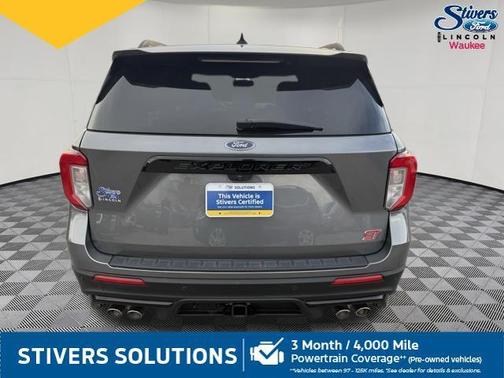 Carbonized Gray Metallic 2023 Ford Explorer ST
