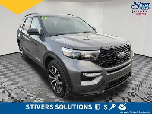 Carbonized Gray Metallic 2023 Ford Explorer ST