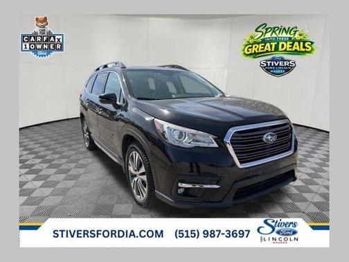 Crystal Black Silica 2019 Subaru Ascent Limited 7-Passenger
