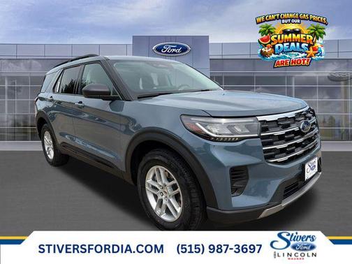 Vapor Blue Metallic 2026 Ford Explorer Active