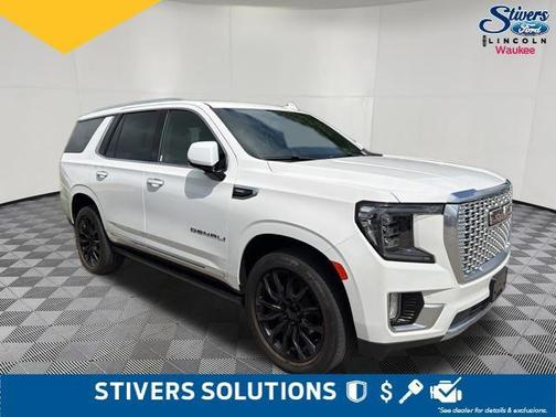 Summit White 2022 GMC Yukon Denali