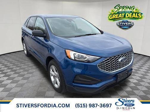 Atlas Blue Metallic 2024 Ford Edge SE