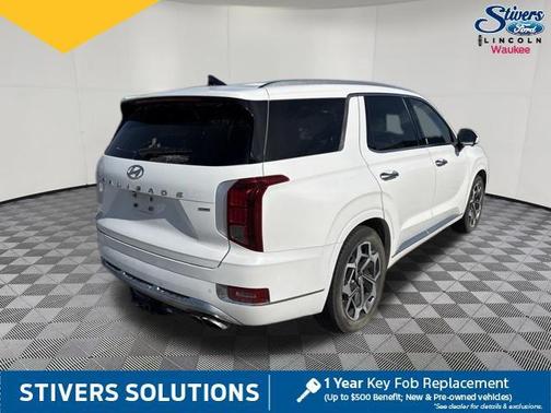 Hyper White 2021 Hyundai PALISADE Calligraphy