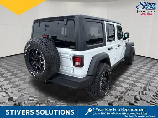 Bright White Clearcoat 2019 Jeep Wrangler Unlimited Sport