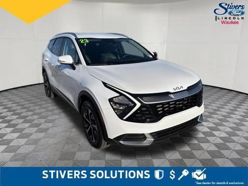 Glacial White Pearl 2023 Kia Sportage EX