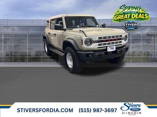 Desert Sand 2026 Ford Bronco Heritage Edition