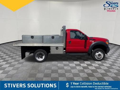 Vermillion Red 2015 Ford F-450 DRW