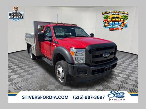 Vermillion Red 2015 Ford F-450 DRW