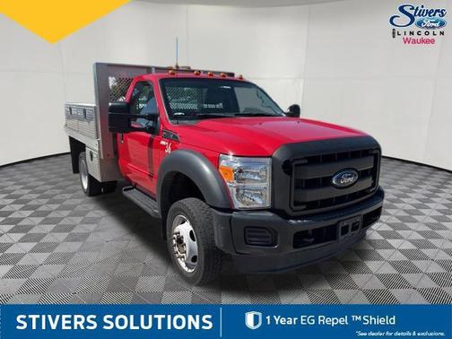 Vermillion Red 2015 Ford F-450 DRW