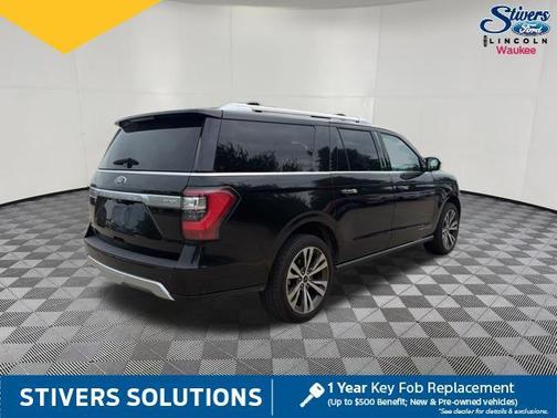 Agate Black Metallic 2021 Ford Expedition Max Platinum