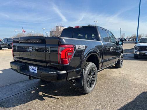 Agate Black Metallic 2025 Ford F-150 Platinum