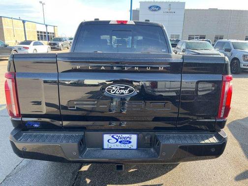 Agate Black Metallic 2025 Ford F-150 Platinum