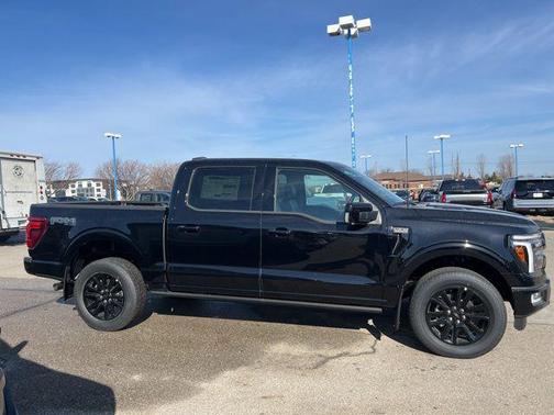 Agate Black Metallic 2025 Ford F-150 Platinum