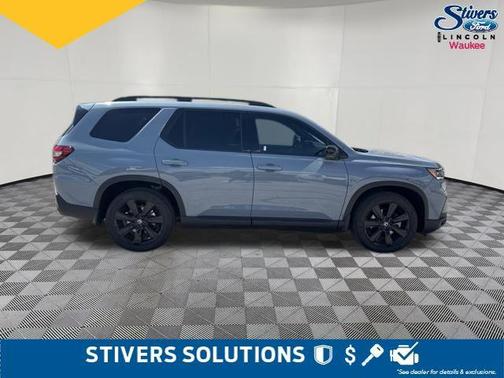 Blue 2025 Honda Pilot Black Edition