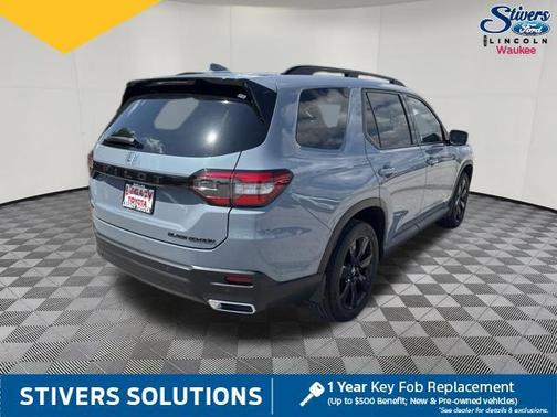 Blue 2025 Honda Pilot Black Edition