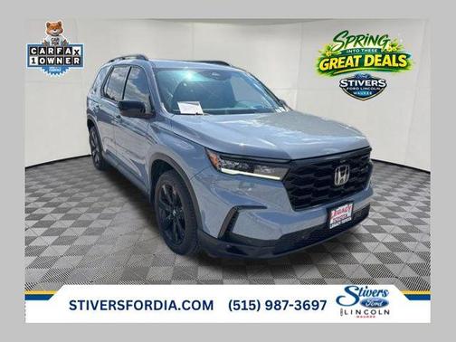 Blue 2025 Honda Pilot Black Edition