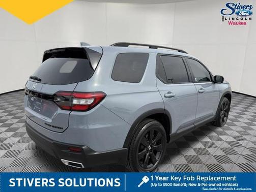 Blue 2025 Honda Pilot Black Edition