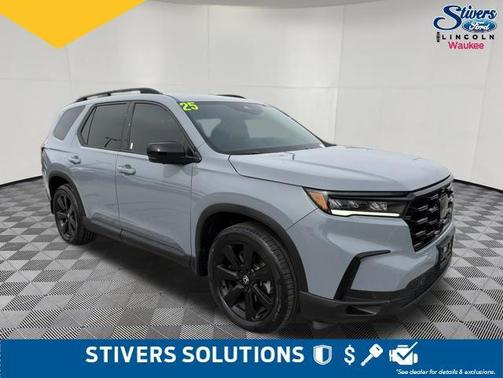Blue 2025 Honda Pilot Black Edition