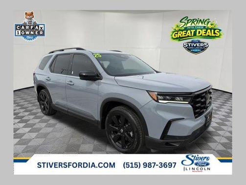 Blue 2025 Honda Pilot Black Edition