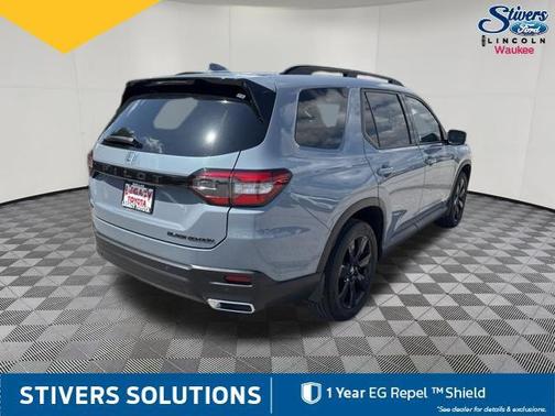 Blue 2025 Honda Pilot Black Edition