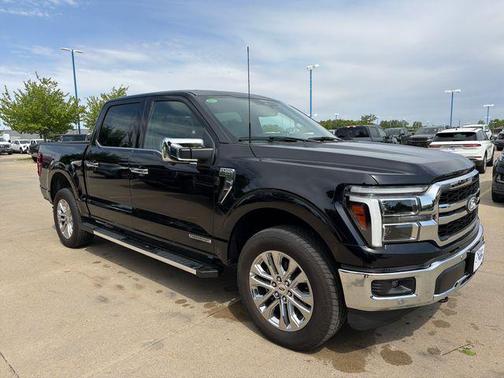 Agate Black Metallic 2025 Ford F-150 Lariat