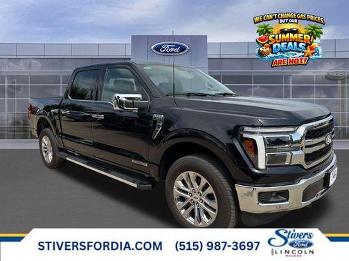 Agate Black Metallic 2025 Ford F-150 Lariat