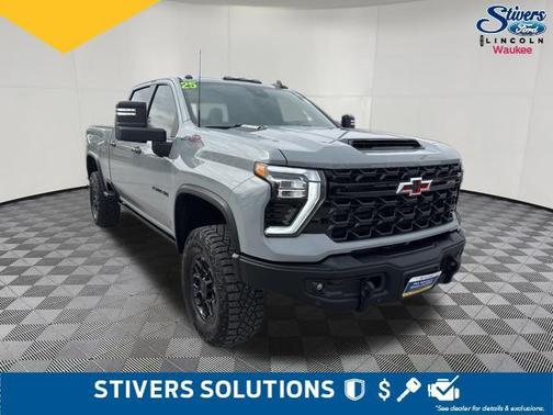 Slate Gray Metallic 2025 Chevrolet Silverado 2500 4WD Crew Cab Standard Bed ZR2