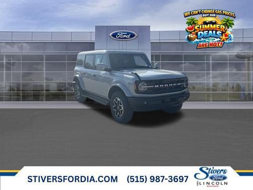 Avalanche Gray 2026 Ford Bronco Outer Banks