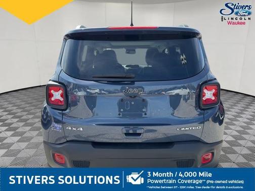 Slate Blue Pearlcoat 2022 Jeep Renegade Limited