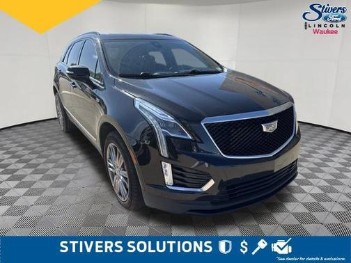 Stellar Black Metallic 2023 Cadillac XT5 Sport