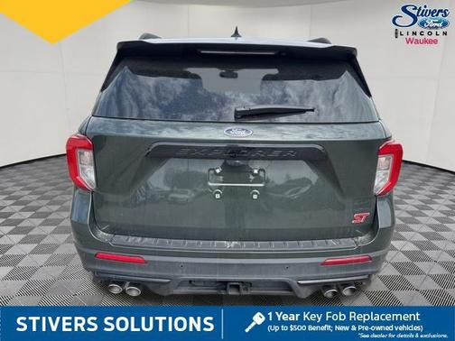 Forged Green Metallic 2024 Ford Explorer ST