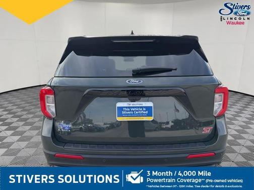 Forged Green Metallic 2024 Ford Explorer ST