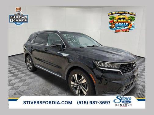 Aurora Black 2023 Kia Sorento Hybrid EX