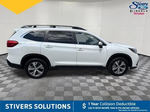 Crystal White Pearl 2021 Subaru Ascent Premium 7-Passenger